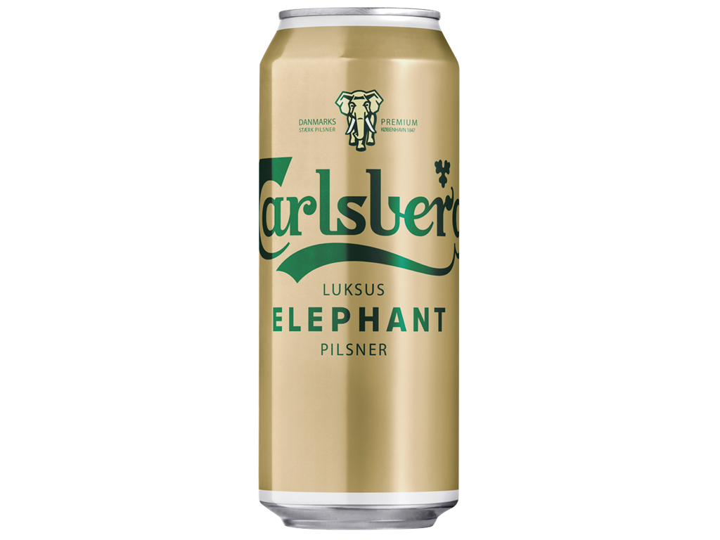 Carlsberg Elephant Dåse 50 cl. 24 stk.