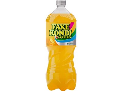 Faxe Kondi Appelsin 0 kcal. 6 stk. 1,5 lt
