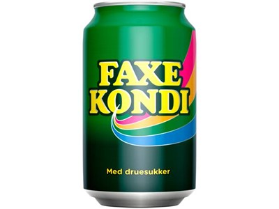 Faxe Kondi dåse 33 cl. 24 stk.