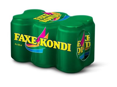 Faxe Kondi dåse 33 cl. 6 stk.