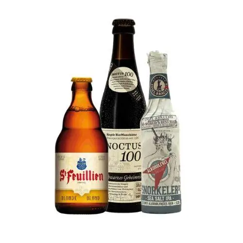 Udenlandske øl - flasker/dåser