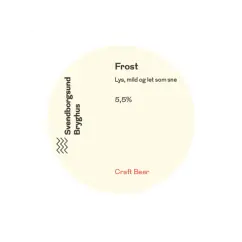 Svendborgsund Frost 20 ltr. fustage - Fadøl, Ciders & Cocktails