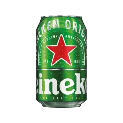 Heineken dåse 33 cl. 24 stk. - Dåseøl