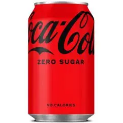 Coca Cola Zero dåse 33 cl. 24 stk. - Sodavand
