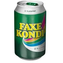 Faxe Kondi 0 kcal. dåse 33 cl. 24 stk. - Sodavand