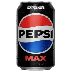 Pepsi Max dåse 33 cl. 24 stk. - Sodavand - dåser