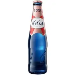 Kronenbourg 1664 rosé, 33 cl. 24 stk. - Flaskeøl