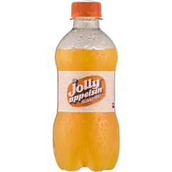 Jolly Appelsin sukkerfri 33 cl 9 stk PET - Vand, Sodavand, Saft & Juice