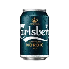 Carlsb. Nordic Ale dåse 33 cl. 24 stk. - Dåseøl
