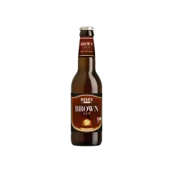 Ørbæk Brown Ale øko 33 cl. 12 stk. - Økologisk øl - flasker/dåser