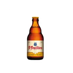 St. Feuillien blonde, 33 cl., 24 stk. - Flaskeøl