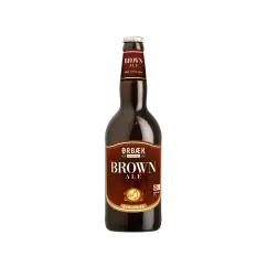 Ørbæk Brown Ale øko 50 cl. 12 stk. - Økologisk øl - flasker/dåser