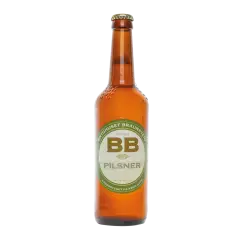 Braunstein Økologisk Pilsner 50 cl. - Økologisk øl - flasker/dåser