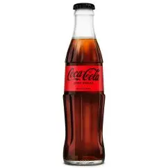 Coca Cola Zero 25 cl Flasker. 30 stk. - Sodavand