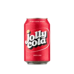 Jolly Cola dåse 33 cl. 18 stk. - Vand, Sodavand, Saft & Juice