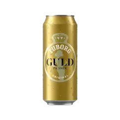 Tuborg Guld dåse 50 cl. 24 stk. - Dåseøl