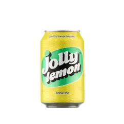 Jolly Lemon dåse 33 cl. 18 stk. - Vand, Sodavand, Saft & Juice
