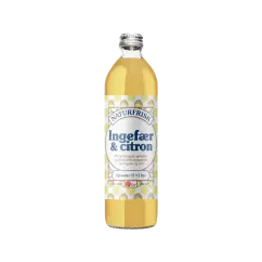 Naturfrisk Saft Ingefær/Citron 50 cl. - Økologisk Saft/Juice/Most
