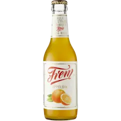 Frem Appelsin 25 cl. 24 stk. - Sodavand - glasflasker