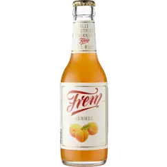 Frem Abrikos 25 cl. 24 stk. - Sodavand - glasflasker