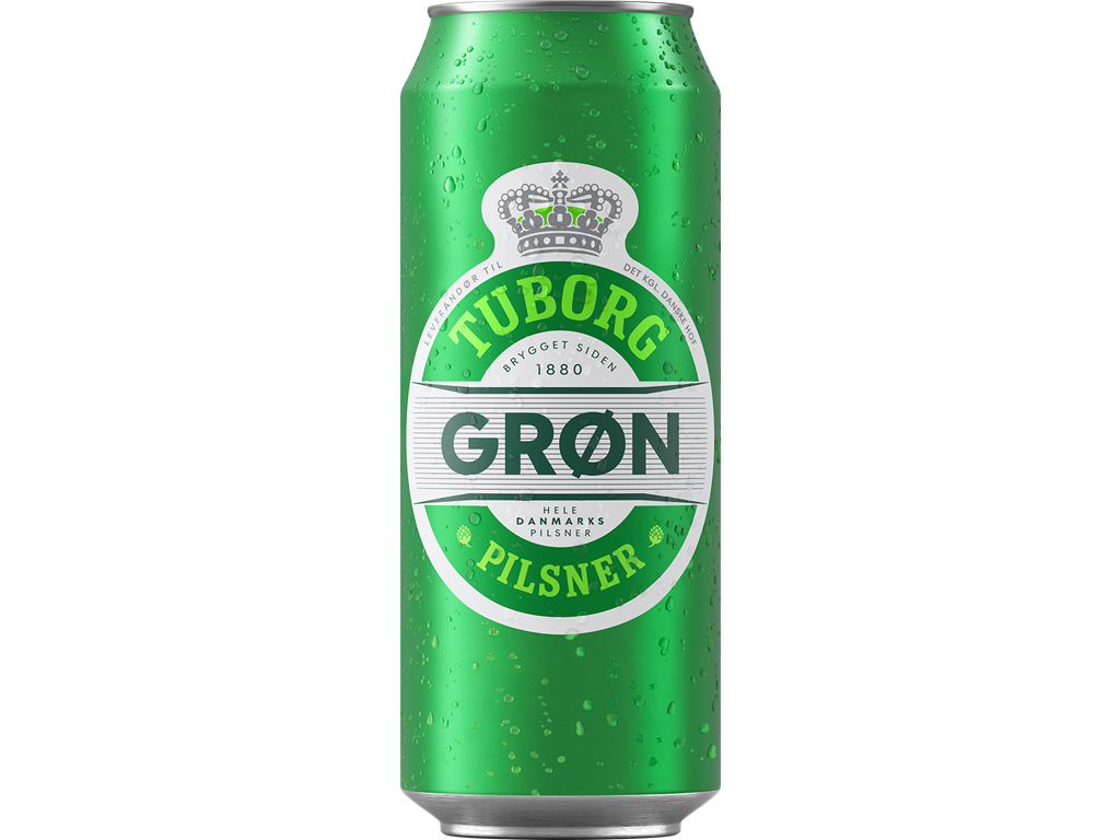 Grøn dåse 50 cl. 20 stk.