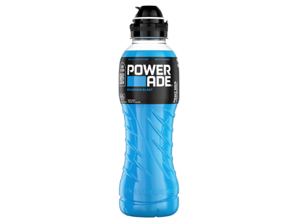 Powerade Mountain Blast, 50 cl. 12 stk. 