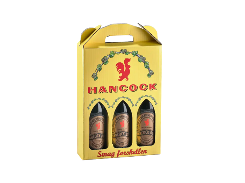 Hancock Gaveæske, 4 x 3 x 70 cl.