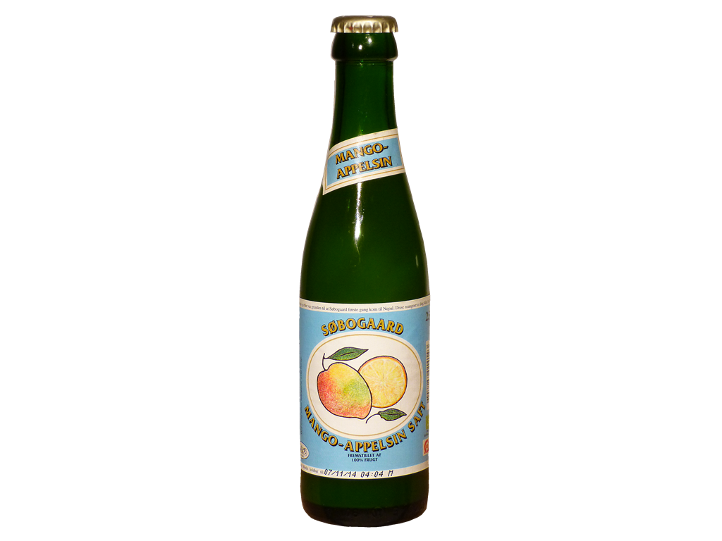 Mango/Appelsin Øko 25cl 24 stk