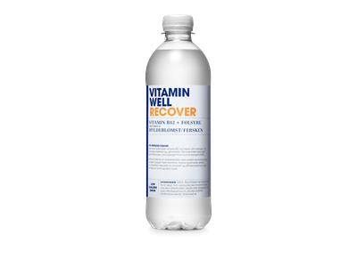Vitamin Well Recover Hylde/fersken 50 cl