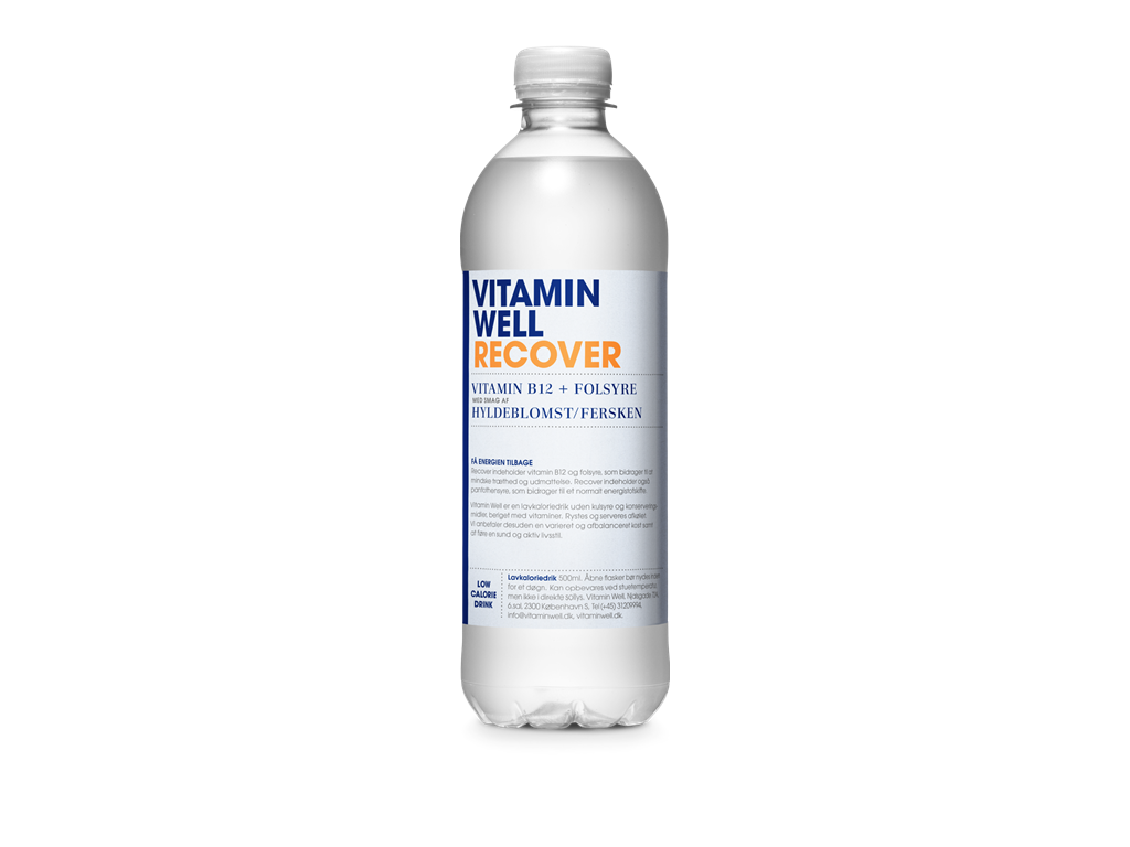 Vitamin Well Recover Hylde/fersken 50 cl