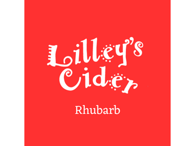 Lilley's Cider, Rhubarb, 30 ltr. fustage