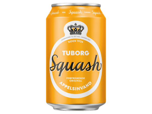 Tuborg Squash dåse 33 cl. 24 stk.