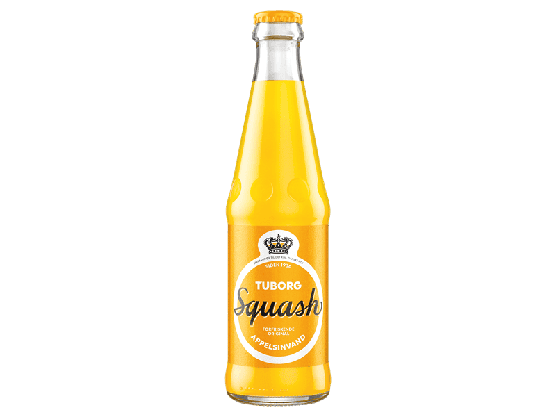 Tuborg Squash 25 cl.Flasker 30 stk.