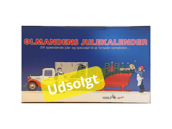 Ølmandens kalender/pap 24 stk. 33 cl.