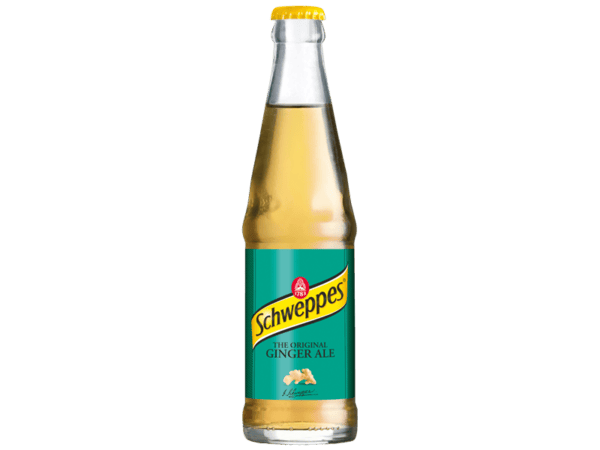 Schweppes Gingerale 25 cl.Flaske 30 stk.