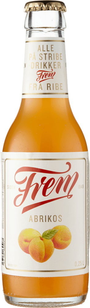 Frem Abrikos 25 cl. 24 stk.