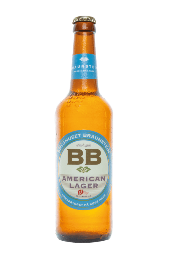 Braunstein Øko. American Lager 50 cl.