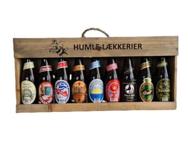 Træ/Humlelækkerier 9 stk. 33 cl.