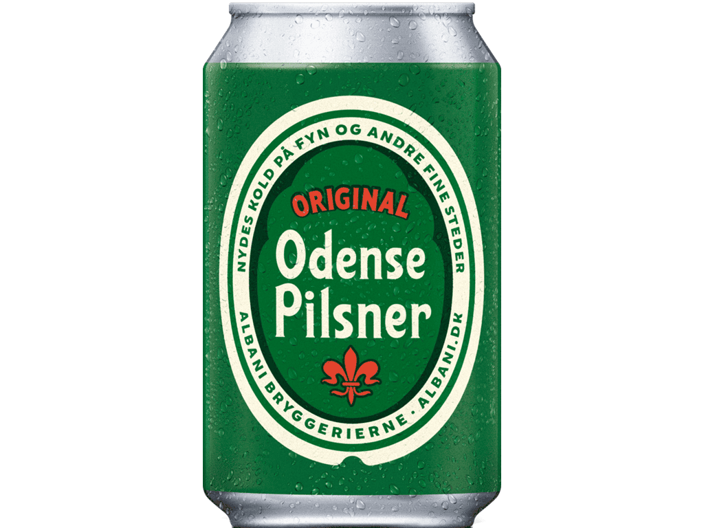 Odense Pilsner ds 24 x 33 cl loose