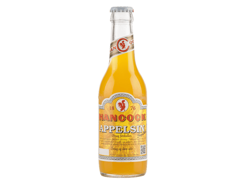Hancock Appelsin 25 cl. 30 stk.