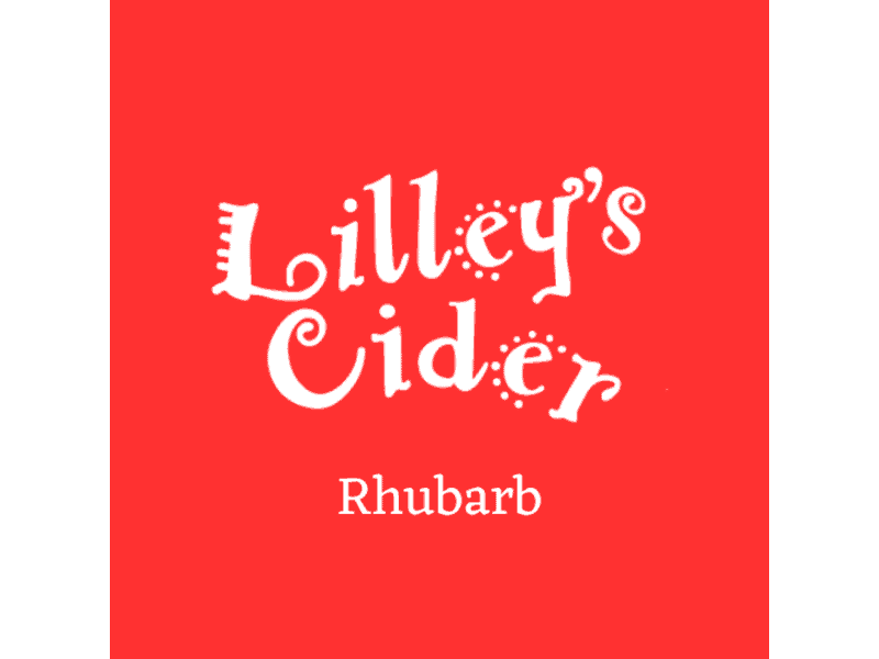 Lilley's Cider, Rhubarb, 30 ltr. fustage