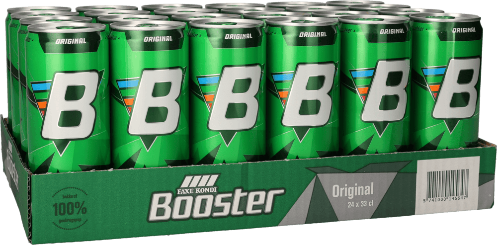 Faxe Kondi Booster Original 33 cl 24 stk