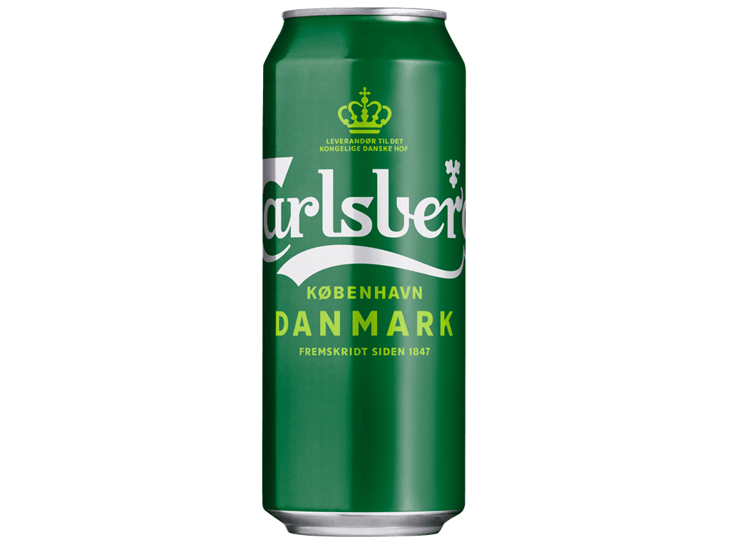 Carlsberg Pilsner dåse 50 cl. 24 stk.