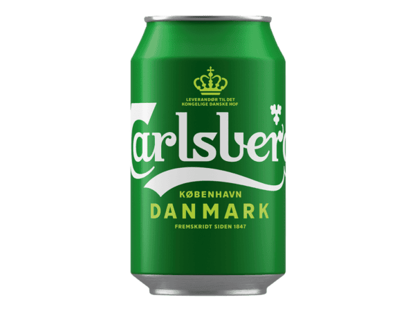 Carlsberg Pilsner 6stk dåse 33cl 24 stk.