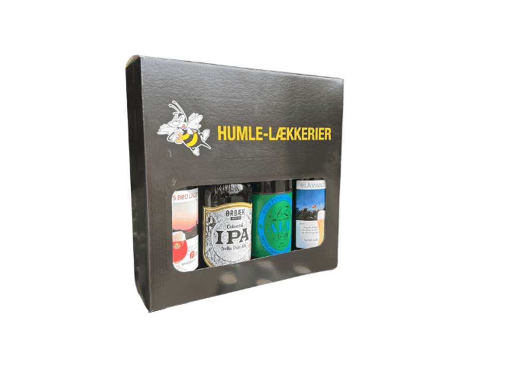 1/4 pl m/Humlelækkerier 40x4x50cl.