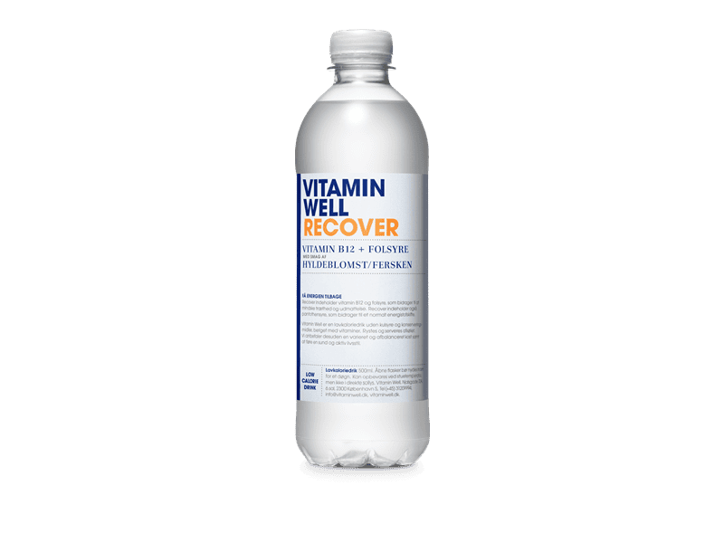 Vitamin Well Recover Hylde/fersken 50 cl