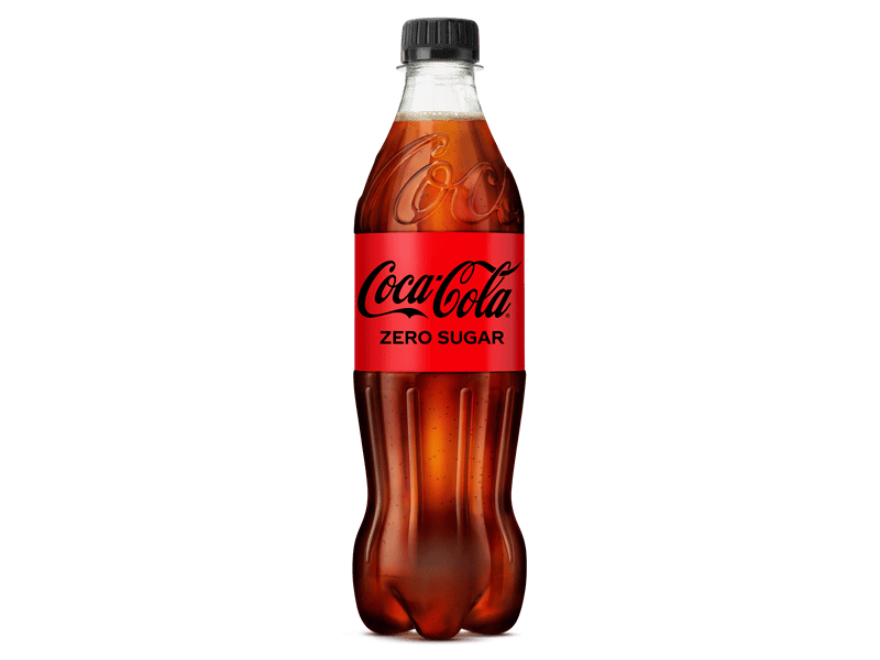 Coca Cola Zero Sugar 50 cl. 24 stk.