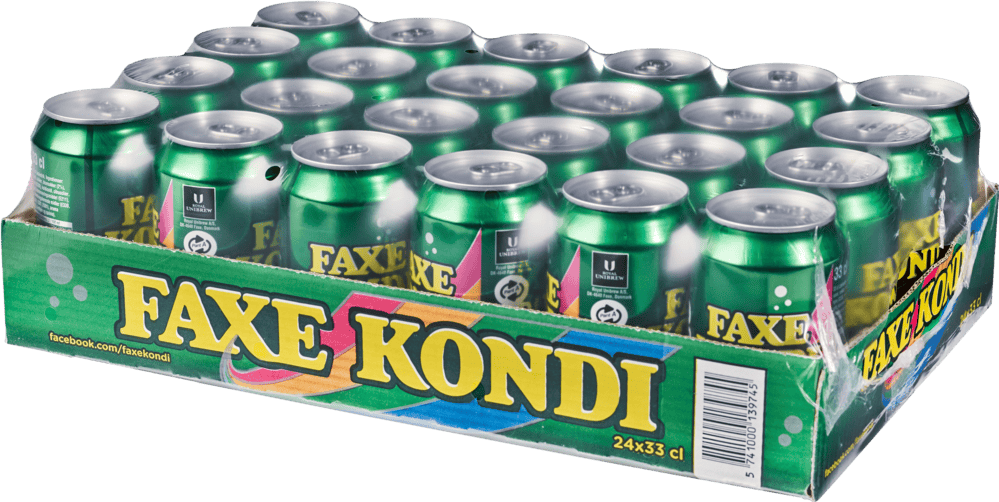 Faxe Kondi dåse 33 cl. 24 stk.