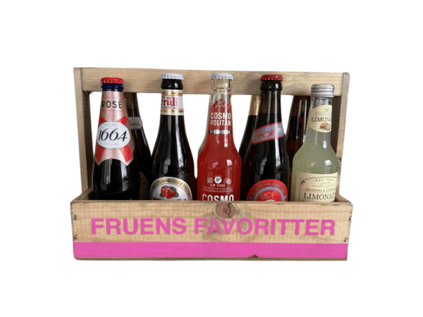 Træ/Fruens favoritter m/10x33 cl