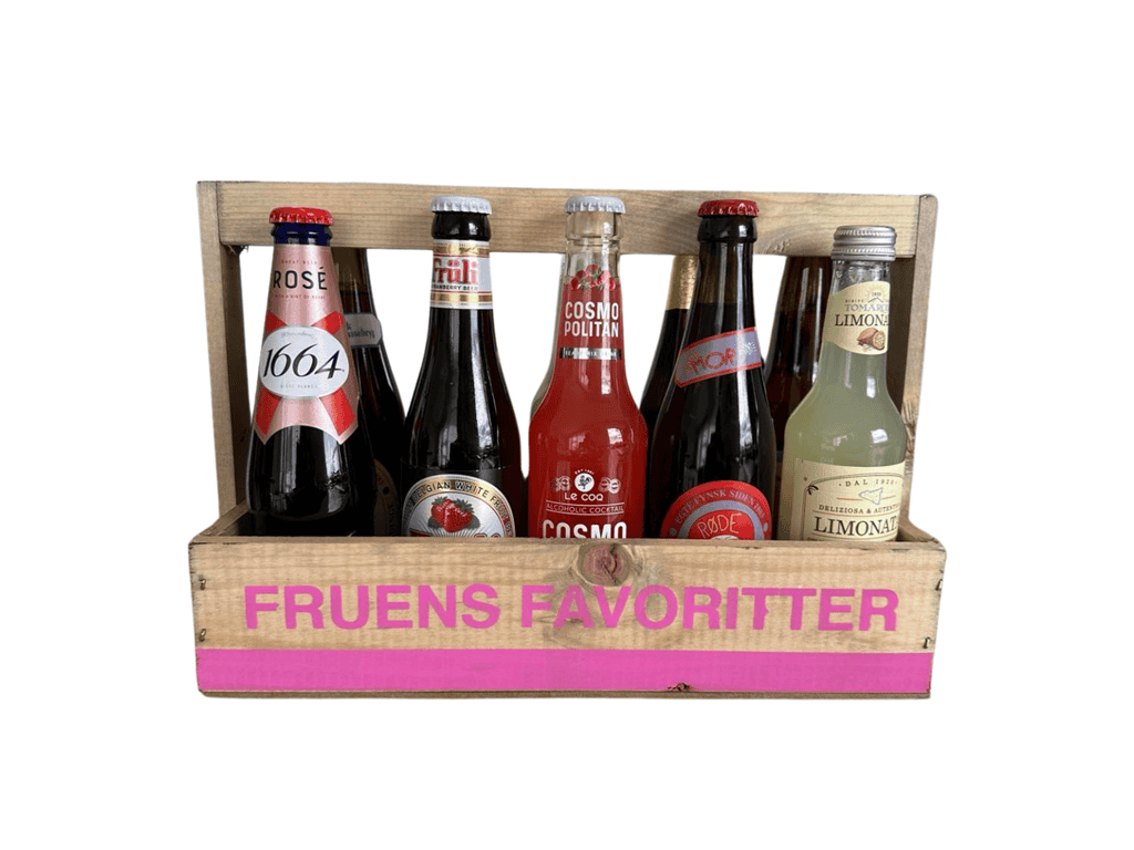 Træ/Fruens favoritter m/10x33 cl
